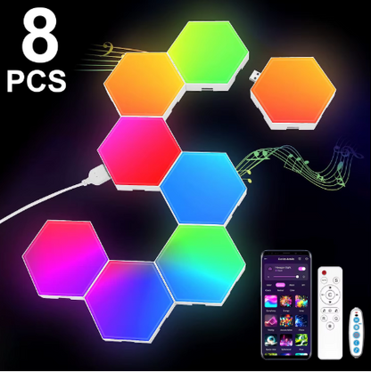 Smart Hexagon LED Wall Panels