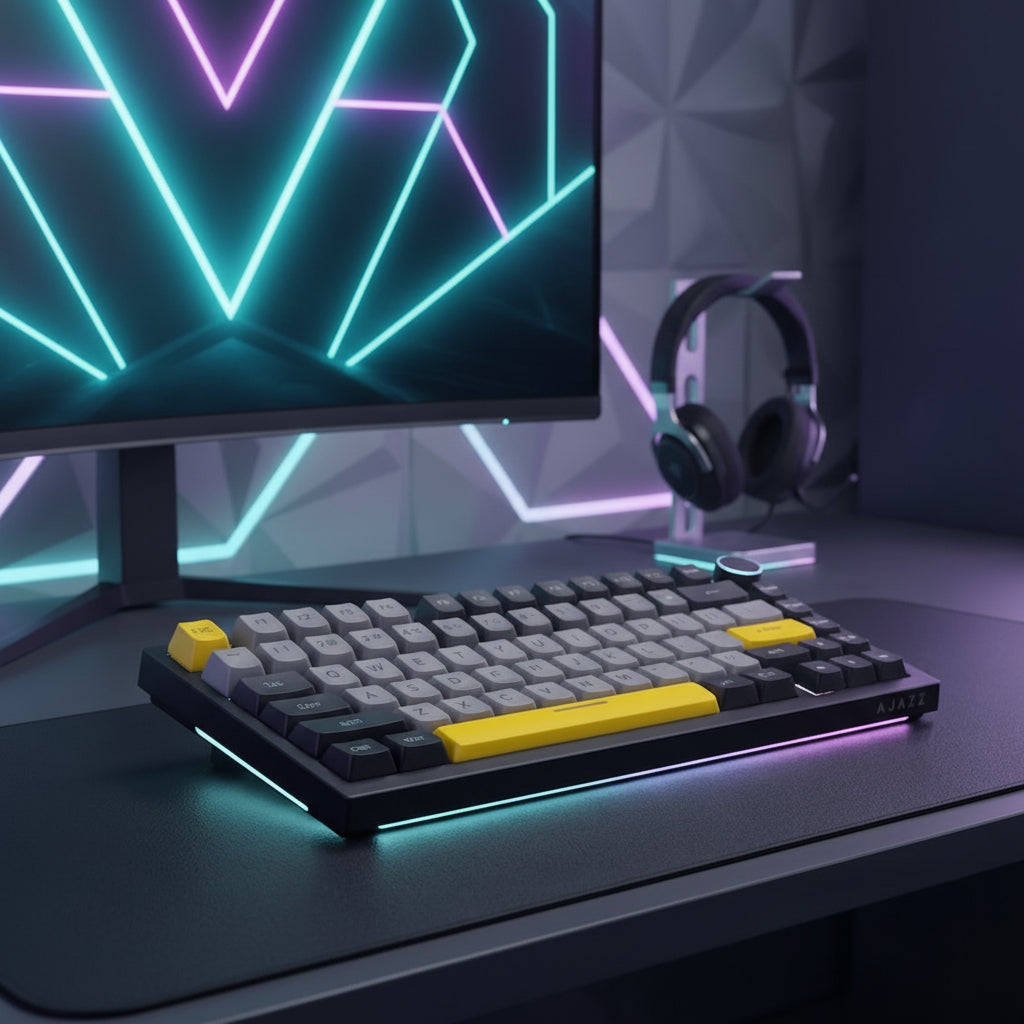 Ajazz AK820 Pro Wireless Mechanical Gaming Keyboard