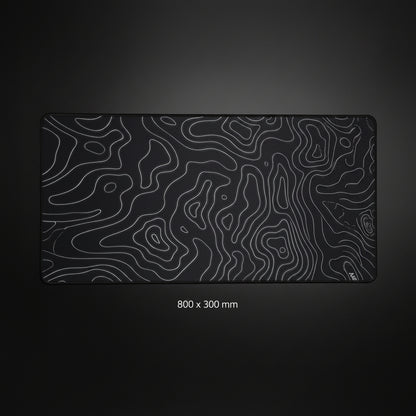 XXL Desk Mat - Liquid Strata Pattern